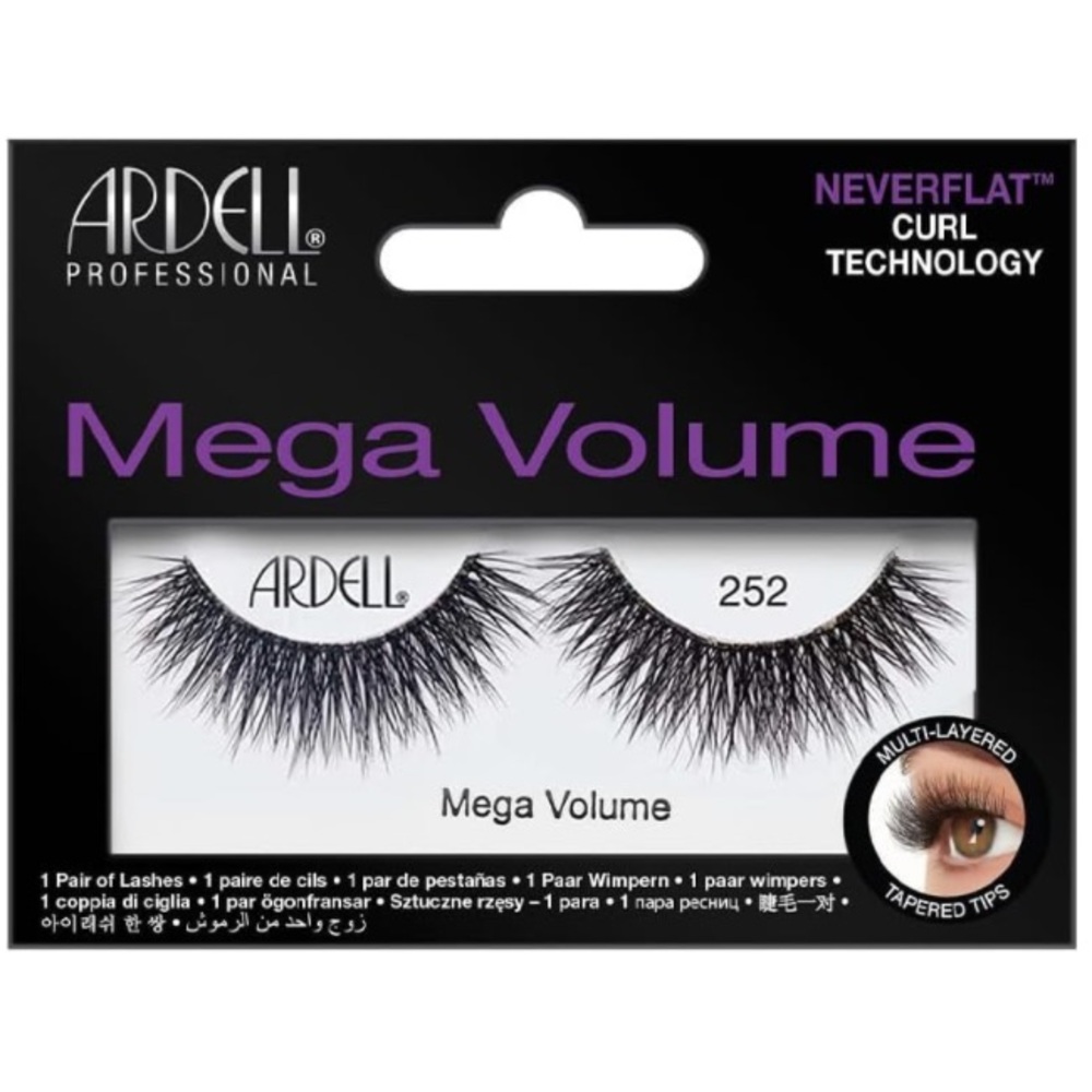 5️⃣ Ardell Mega Volume lashes 252